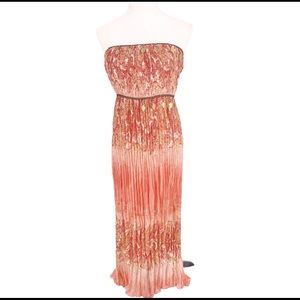 Boston Proper Boho Strapless Dress Size 4